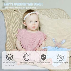 Kisangel Baby Appease Towel Soft Security Blanket Girl Blanket Newborn Gifts for Baby Blankets