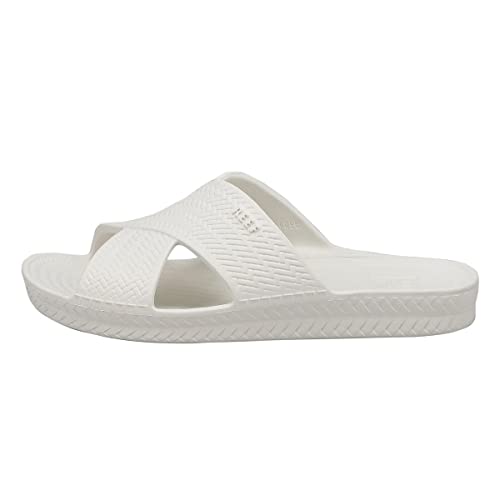 Reef Women's Water X Slide Sandal, White, 8