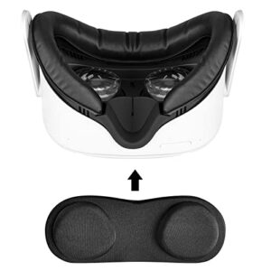 Geekria Facial Interface Bracket & Face Cover Compatible with Oculus/Meta Quest 2, Anti-Light Leakage Face Pad, Breathable Face Bracket, 6in1 Oculus Quest 2 Accessory Set