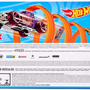 Hot Wheels 10-Pack, Set of 10 Toy Race Cars in 1:64 Scale, Licensed & Unlicensed Collectible Vehicle (Styles May Vary) (Amazon Exclusive)