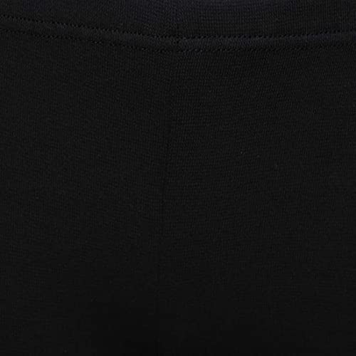 Girls Cycling Shorts Stretchy Dance Gymnastics Sports School Summer Cotton Swim Plain Hot Pants Black PE Biker Short 13-14 Years