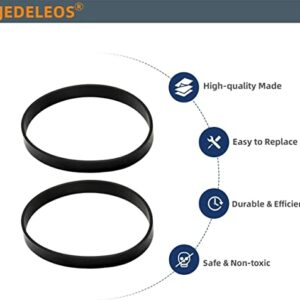 JEDELEOS Replacement Belts for Bissell ProHeat Essential & DeepClean Carpet Cleaner 1694 1697 1698 1699 1799 7920 7950 8852 1877 9585 Series, Replace Part 3100625 EX637 2150628 1601543 (Pack of 2)