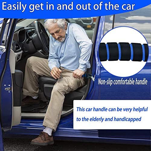 KOUNATSURI 2Pack Car Door Handle for Elderly Car Handle Assist Support Handle Multifunction Handle Car Door Latch Handle for Seniors and Handicapped