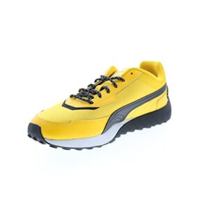 puma mens porsche pl turbo speedfusion yellow motorsport inspired sneakers shoes 8