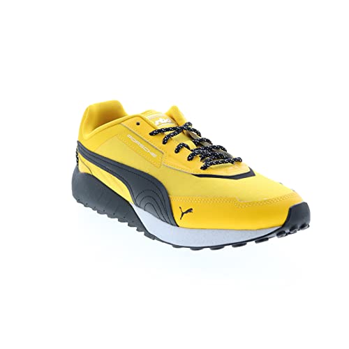Puma Mens Porsche PL Turbo Speedfusion Yellow Motorsport Inspired Sneakers Shoes 8