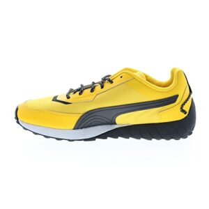 Puma Mens Porsche PL Turbo Speedfusion Yellow Motorsport Inspired Sneakers Shoes 8