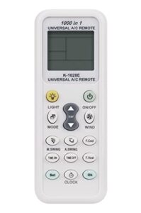 aulcmeet universal air conditioner remote control lcd a/c conditioning controller compatible with mitsubishi toshiba hitachi fujitsu daewoo lg sharp samsung electrolux sanyo aux gree air conditioner