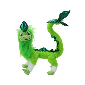 cpstbw cute dragon plush stuffed toy, colorful dragon plush toy for kids gift 27.5 inch (green)