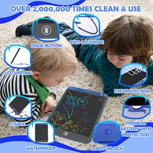 LCD Writing Tablet for Kids, 10 Inch Doodle Board Drawing Pad for Kids Drawing Tablet Toys for 3-6 Years Old Girls Boys, Ocean Blue