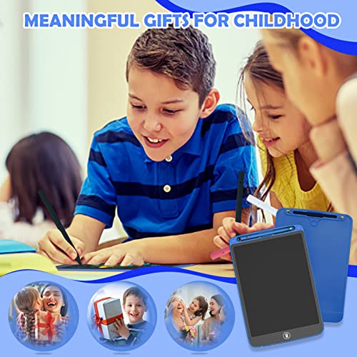 LCD Writing Tablet for Kids, 10 Inch Doodle Board Drawing Pad for Kids Drawing Tablet Toys for 3-6 Years Old Girls Boys, Ocean Blue