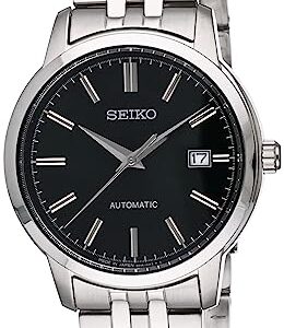SEIKO male watches Essentials SS Automatic Green Dial