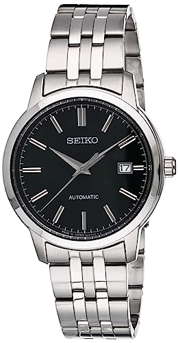 SEIKO male watches Essentials SS Automatic Green Dial