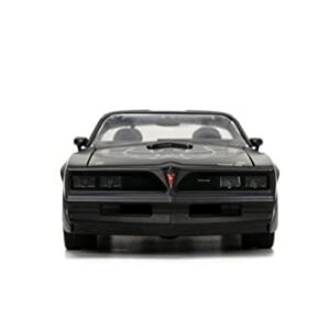 Jada Toys Big Time Muscle 1:24 1977 Pontiac Firebird Trans Am Die-cast Car, Toys for Kids and Adults (34038),Black