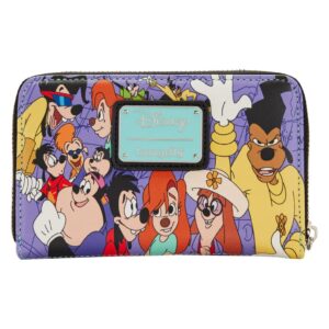 Loungefly A Goofy Movie Moments Zip Around Wallet