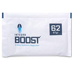 Integra Boost RH 2-Way Humidity Control, 62 Percent, 67 Gram (Pack of 6)