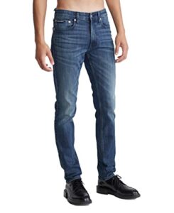 calvin klein men's slim high stretch jeans, secaucus, 34w x 30l