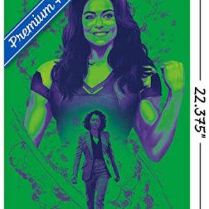 Trends International Marvel She-Hulk: Attorney At Law - Pose Wall Poster, 14.725" x 22.375", Premium Unframed Version