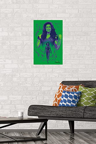 Trends International Marvel She-Hulk: Attorney At Law - Pose Wall Poster, 14.725" x 22.375", Premium Unframed Version