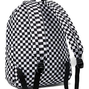 Vans, Old Skool H2O Backpack (Black/White Check)