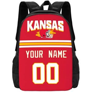 antking kansas backpack custom any name and number gifts for men women