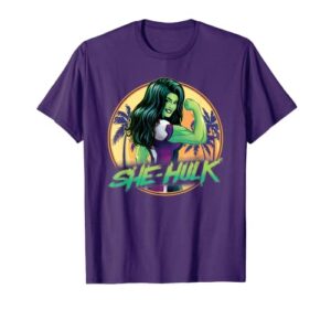 marvel studios she-hulk disney plus flex t-shirt