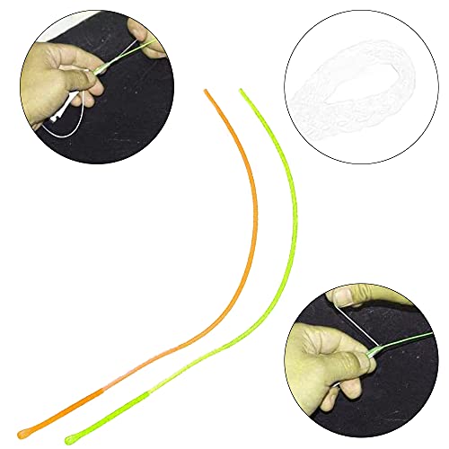 12 Pcs Braided Loop Connectors Fly Fishing Loop Line with High Strength Connector Offers an Easier Way for Fly Fishing Anglers