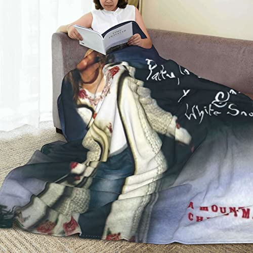 Flannel Blanket Patty Loveless Soft Lightweight Throw Blanket Warm Durable Sofa Couch Decor Beding 50"X40"