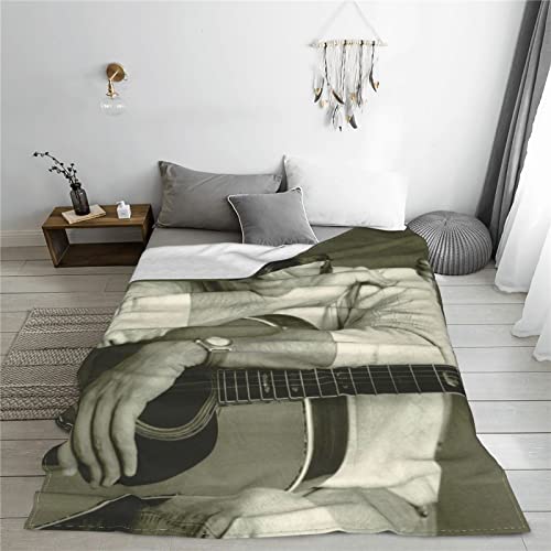 Flannel Blanket Dan Fogelberg Soft Lightweight Throw Blanket Warm Durable Sofa Couch Decor Beding 50"X40"