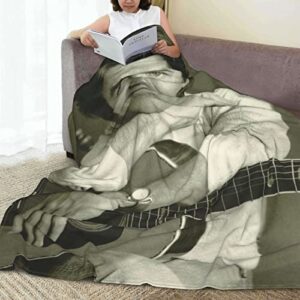 Flannel Blanket Dan Fogelberg Soft Lightweight Throw Blanket Warm Durable Sofa Couch Decor Beding 50"X40"