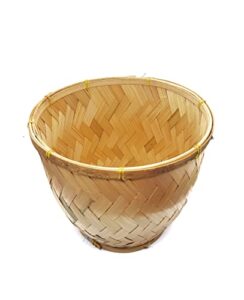 sticky rice steamer basket size 8.5 inches with bottom plate (only basket)