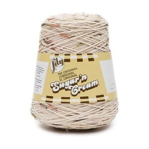 lily sugar'n cream cones sonoma yarn - 1 pack of 400g/14oz - cotton - 4 medium - knitting, crocheting & crafts