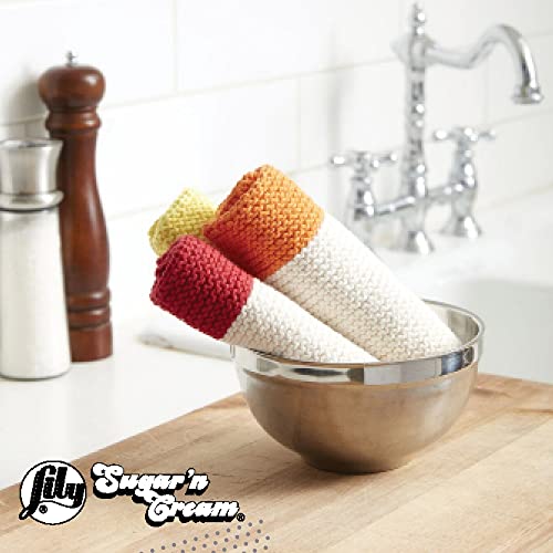 Lily Sugar'N Cream Cones Sonoma Yarn - 1 Pack of 400g/14oz - Cotton - 4 Medium - Knitting, Crocheting & Crafts