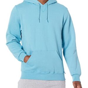 Russell Athletic Men's Hoodie Dri-Power Fleece Hoodies & Sweatshirts, Moisture Wicking, Cotton Blend, Relaxed Fit, Sizes S-4X, Arctic Blue, Small