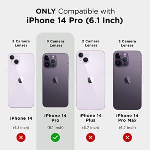 Case-Mate iPhone 14 Pro Screen Protector - 6.1 Inch - Anti-Scratch Tempered Glass with Shatter Protection - Durable 9H Glass Film with Touch Sensitivity, High Clarity, Case Friendly, Easy to Apply