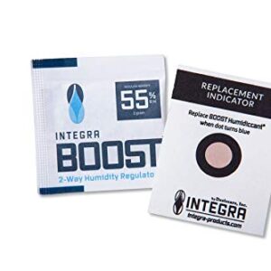 Integra Boost RH 2-Way Humidity Control, 55 Percent, 2 Gram (Pack of 6)