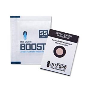 Integra Boost RH 2-Way Humidity Control, 55 Percent, 4 Gram (Pack of 6)