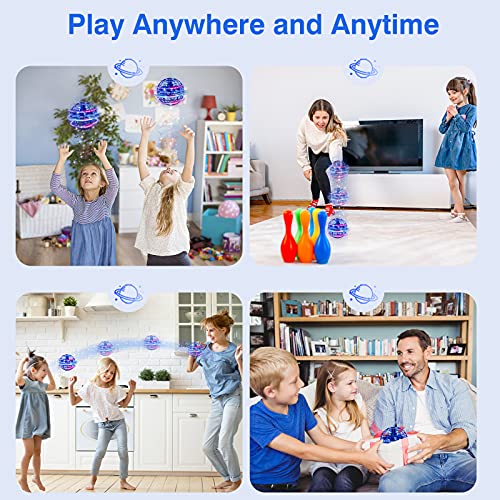 Flying Orb Ball, 2023 Upgraded Flying Ball Toy, Hand Controlled Boomerang Hover Ball, Flying Spinner with Endless Tricks, Cool Toys Gifts for 6 7 8 9 10+ Year Old Boys Girls Teens Indoor Outdoor Toys