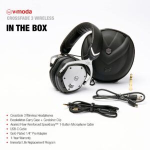 V-MODA Crossfade 3 Wireless, Bronze Black