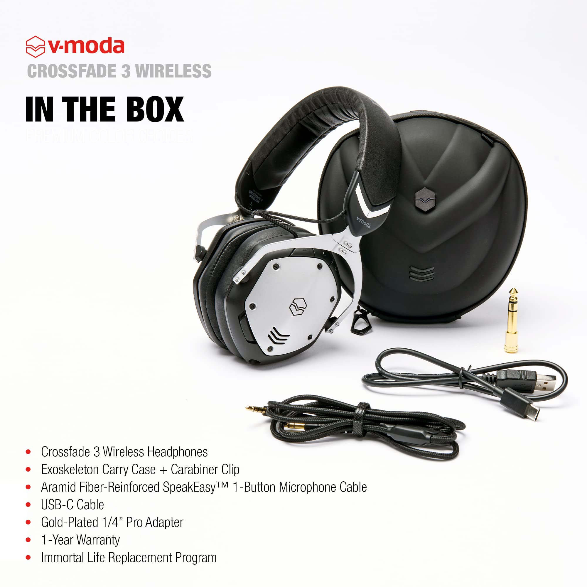 V-MODA Crossfade 3 Wireless, Bronze Black