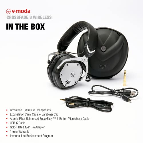 V-MODA Crossfade 3 Wireless, GM Black