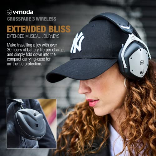 V-MODA Crossfade 3 Wireless, GM Black