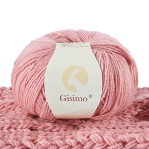 gisimo 100% inner mongolian cashmere yarn luxurious hand knitting yarn home necessity for diy crafts