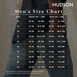 HUDSON Jeans Men's Byron Slim Straight (Zip Fly), Muted, 36