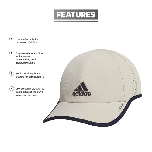 adidas Men's Superlite 2 Cap, Wonder Beige/Legend Ink Blue, One Size