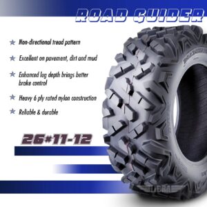 Roadguider ATV UTV Tire 26x11-12 26x11x12 6PR All Terrain 10396