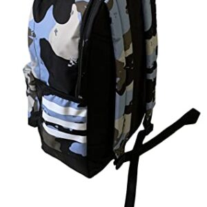 Adidas Originals Base Backpack, Rain Camo Ambient Sky/Black, One Size