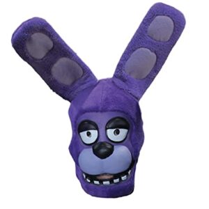 Rubie's Adult Five Nights at Freddy's Bonnie 3/4 Plush Costume Mask, As Shown, One Size US