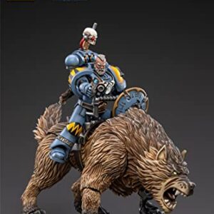 HiPlay JoyToy × Warhammer 40K Officially Licensed 1/18 Scale Science-Fiction Action Figures Full Set Series -Space Wolves Thunderwolf Cavalry Bjane