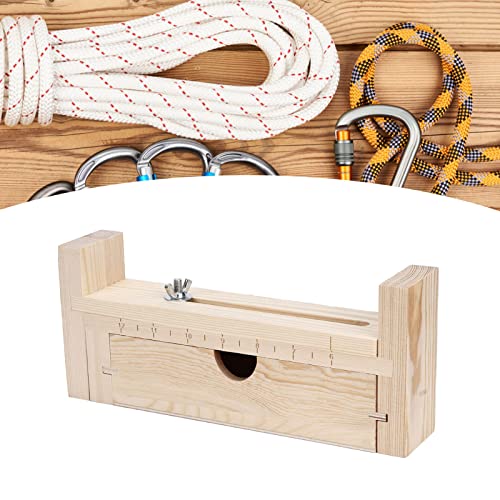 Homepatche Bracelet Maker Rack,Adjustable Length Wood Bracelet Jig with Drawer 2 Clamp,Hand Knitting Wooden Frame Weaving Craft Tool Kit for DIY Decoration