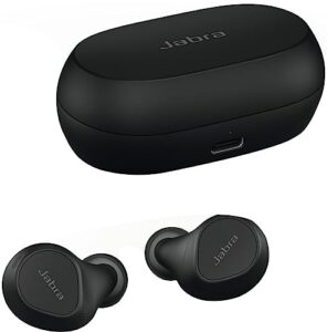 jabra elite 7 pro true wireless earbuds, black (renewed)